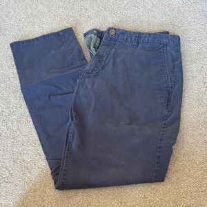 Men's Navy Blue slim fit pants